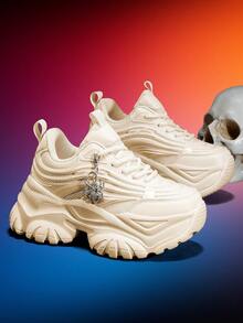 Women Casual Shoes - Beige - View 6