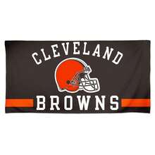 1pc CLEVELAND BROWNS 30"X60" SPECTRA BEACH TOWEL NEW WINCRAFT  Soft & Absorbent Microfiber Towel, Suitable For Bathroom, Swimming, Fitness, Yoga, Lightweight & Portable, Wind & Sun Protection, Ideal For Summer Travel & Decoration - 1 - 查看 4