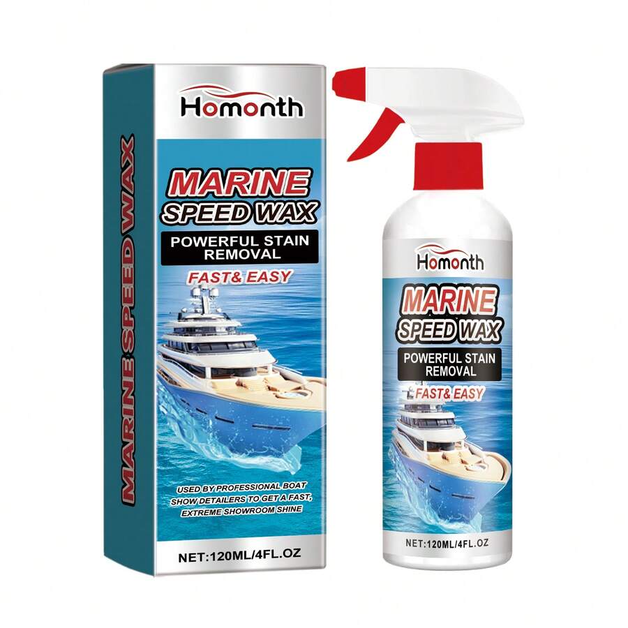 Homonth Marine Foam Cleaner Maintenance Cleaning Stain Removal Portable Marine Hull Cleaner