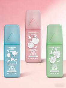 1瓶蜜桃JO+防静电清新香氛喷雾，持久留香，清新淡雅，精致礼品。以独特的方式享受生活，展现真我风采。提供三种高级香氛（奶油蜜桃、清风铃铛、茉莉绿茶），保护织物，消除静电，营造宜人的氛围。适合工作、聚会、约会和日常使用。优雅出众，提升自信，彰显品味，活出真我。 - A - 查看 3