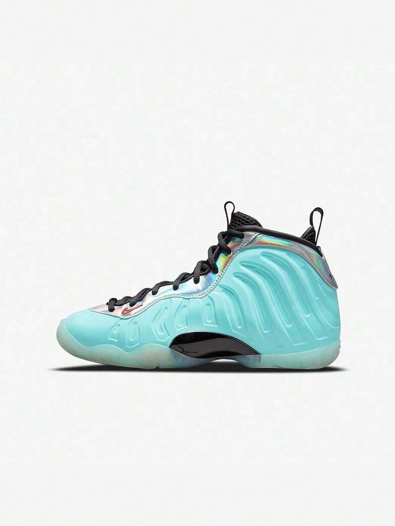 Nike Kids' Air Huarache "Mixtape" 11 Laser South Coast Comfortable And Versatile Mid-Top Basketball Shoe - Lake Blue - View 1