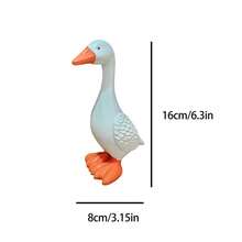 Garden Goose Statue Creative Resin Decorative Animal Figurine Ornaments For Patio Lawn Yard - Small - View 3