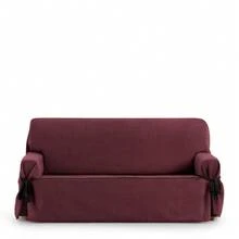 Kiva Universal 2-Seater Sofa Cover, One-Piece Design With Tie Fastening, Various Colors Available - Sofa Cover With 4 Firm Fastening Points - 波爾多中部 - 查看 3