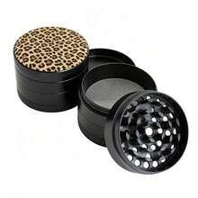 40/50毫米豹纹金属研磨器，可拆卸可清洗，高端礼品，送给女朋友、男朋友、父母的最佳选择 - 查看 6