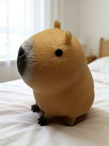 Cute Capybara Squeeze Toy, Fun Stress Relief Toy, Adorable Animal Toy, Suitable For Educational Games, Stress Relief For Teens And Adults, Perfect For Back To School, Room Decor And Halloween Party - Multicolor - View 13