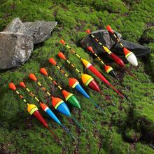 10pcs Colorful Fishing Floats - Mixed Sizes, High Buoyancy Foam Floats With Long Tail Design For Enhanced Stability And Control - Multicolor - View 6
