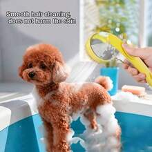 Bàn chải tắm massage chân mèo và chó chống trượt, có vòi phun nước tự động, cán dài - Bàn chải lông mềm, dụng cụ phun nước khi tắm cho chó mèo, chải lông ướt/khô (nhựa) Bàn chải tắm cán dài cho chó mèo, dụng cụ massage da đầu và dầu gội. - Xem 7