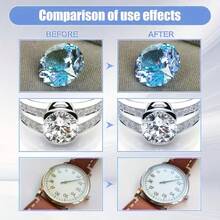 Nuokaiqi Jewelry-Specific Oxidation Polish Effectively Restores And Maintains Luster, Cares For Golden And Silvery Bracelets And Necklaces, Suitable For All Types Of Jewelry Surfaces. Surface Polish, Brightening Solution, Jewelry Maintenance, Metal Polishing - Gold - View 3