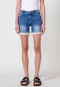 Koroshi Shorts pour femmes pour l'extérieur - Bleu azur - Voir 8