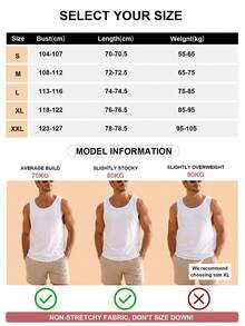 Camiseta sin mangas de hombre de estilo hawaiano con estampado 3D digital tropical de playa y palmera, camiseta de fitness para vacaciones - Multicolor - Ver 3