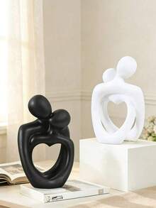 Creative Couple Decor, Suitable For Modern Home Decoration Such As Living Room, Desk, Bedside Cabinet. Desktop Ornament, Carefully Selected Small Gift, Anniversary Gift For Mom, Birthday/Valentine's Day Gift For Girlfriend, Home Decor, Graduation Gift - Multicolor 4 - View 7