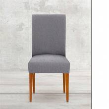 Kiva 2 Universal And Versatile Chair Covers, Various Colors Available – Easy-To-Fit Protective Chair Cover For Backrest, Seat And Arms - Grey 2 - View 5