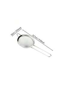 Bộ 1/3 rổ lọc lưới mịn bằng thép không gỉ, dụng cụ nhà bếp đa năng dùng để lọc bột mì, lá trà, thức ăn chiên, bột cà phê, nước ép, v.v., rất cần thiết cho việc nấu nướng và làm bánh, món quà lý tưởng cho người yêu thích sắp xếp nhà bếp và quà tặng Giáng sinh cho nhà bếp. - Bạc - Xem 14