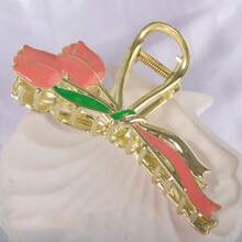 Metal Flower Hair Clips, Claw Flower Hairpins - MODELO11 - Xem 2