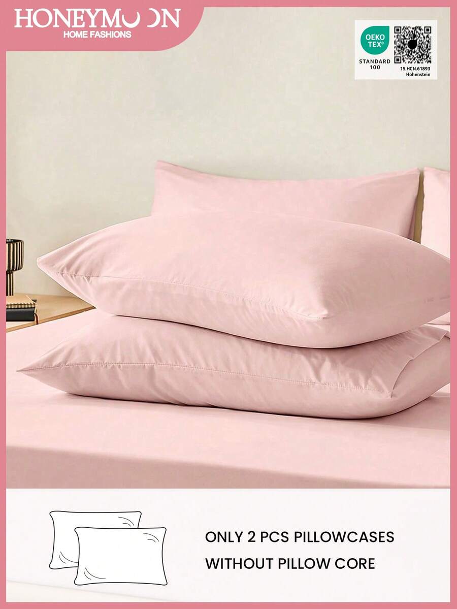 Sarung Bantal & Syam - Baby Pink - View 1