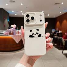 compatible with Appleおよびcompatible with Samsung Galaxyシリーズス スマホケース キャラクター  TPU素材、強化されたレンズ保護、瞳孔デザイン。 パンダケース  11  17e 手机壳  17e 手机壳 家族、恋人、友人、そして子供たちへのプレゼントに最適です。  12 Pro Max/16 Pro/S23 Ultra/14/S25 Ultra/17 Pro Max/16/13 Pro Max/17e/17 Pro/15 Pro Max/S23/12 Pro/Apple  Air/S25 Edge/15 Pro/ 13 pro/13/11 Pro/S25/14 Plus/11 Pro Max/12/S22 Ultra/16 Plus/16e/17/15 Plus/S25 Plus/S24/15/16 Pro Max/14 Pro Max/14 Pro/S22/S24 Ultra - ホワイト - チェックする 33