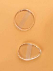 6pcs Silicone Makeup Sponge Set | Portable Travel Makeup Tools | Concealer Foundation Retouch | Washable & Reusable - Multicolor - View 8