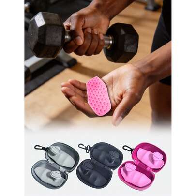 Haltères de fitness, barre d'haltère, coussinets de préhension, gants de travail antidérapants unisexes, conception ergonomique pour protéger les paumes, entraînement de force pour le soulevé de terre, tractions
