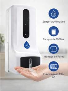 Dispensador de Gel Automático K9 Pro – Sensor Inteligente | 1000ml - Ver 5
