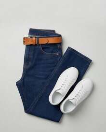 1-CALÇA PARA MENINO INFANTIL ESCOLA OU LAZER 8 AO 16 ANOS PROMOÇAO - Jeans escuro - Visão 6