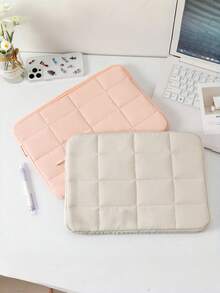 1个高端电脑包 - 适用于苹果14英寸和15英寸笔记本电脑的内袋，简约优雅的平板电脑收纳包 - 彩色 - 查看 3