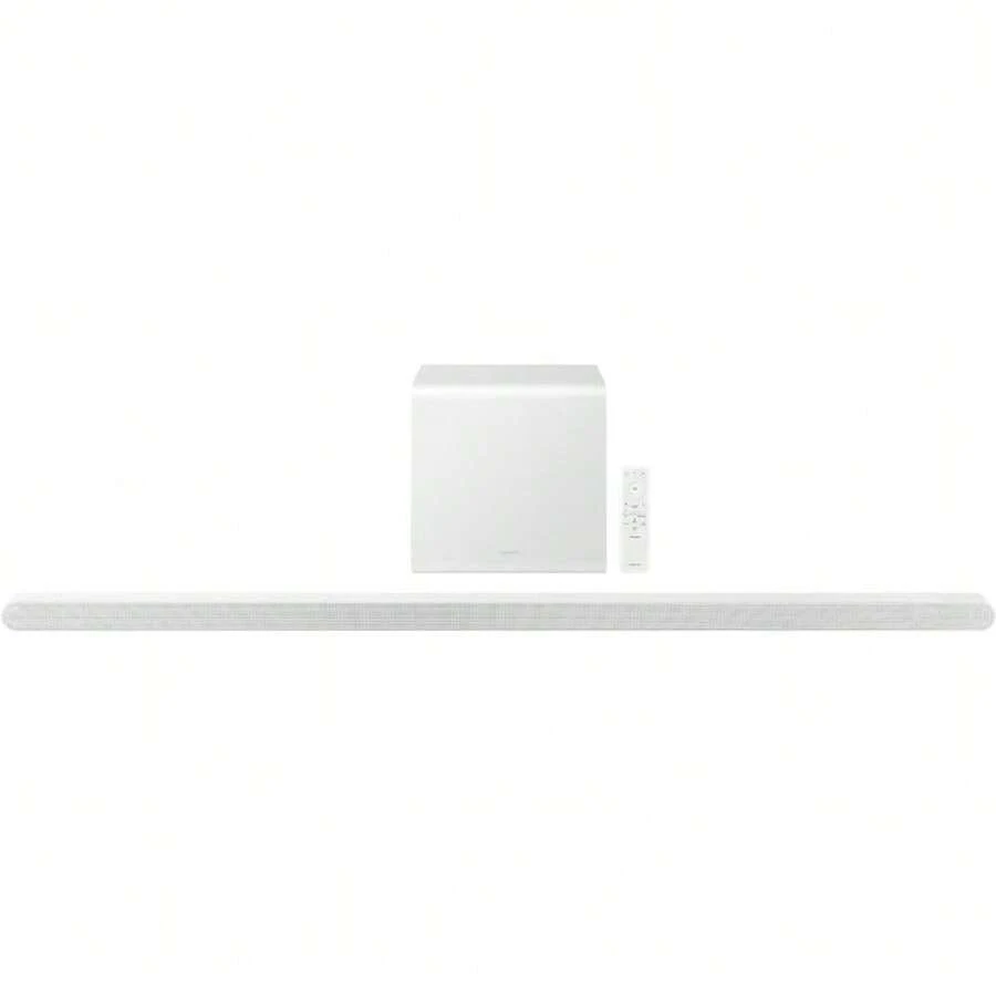 Samsung HW-S801D 3.1.2ch Wireless Soundbar Dolby Atmos, White (2024) - White - View 1