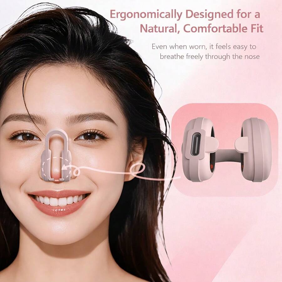 KTS Red Light Nose Beauty Device, EMS Nose Beauty Device, Nose Clip ...