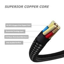 3.5mm Lightning 转 AUX 音频转换线，高品质编织立体声辅助音频连接线，耐用型适配器，适用于汽车/耳机，兼容 14 Pro Max/14 Pro/14 Plus/14/13/12/11/XS/XR/8/7/6 系列，车载及家用音频设备 - 彩色 - 查看 6