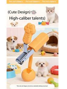 Kìm cắt móng cho thú cưng, 9cm x 2cm, thiết kế bắt mắt. Nói lời tạm biệt với móng bị nứt. Không cần phải giũa móng. Tay cầm bằng silicon mang lại cảm giác cầm nắm thoải mái, chống trượt tuyệt vời và độ bền cao. - A - Xem 2