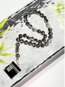 1pc 33 Beads New Style Tasbih Bracelet, Fashionable Pendant Rosary Beads, Exquisitely Polished, Suitable For Gifting Or Personal Use - Multicolor - View 6