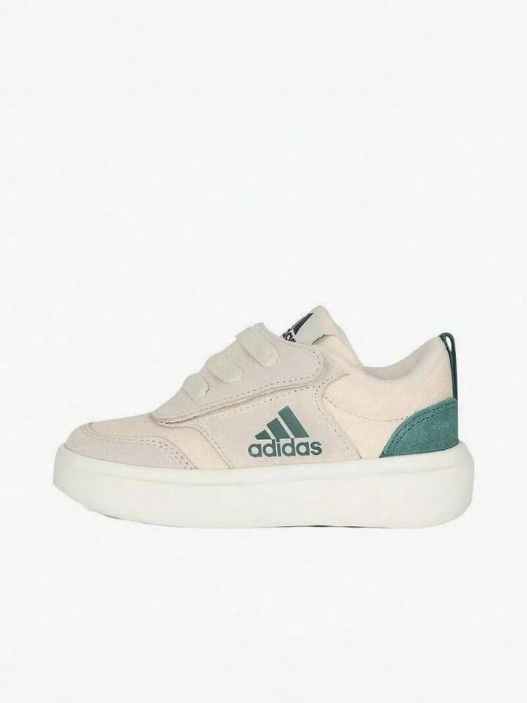 Adidas PARK ST AC C Lightweight Velcro Athletic Casual Shoes For Boys, Girls, And Toddlers - Apricot - View 1