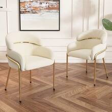 Dining Chairs - White - View 5