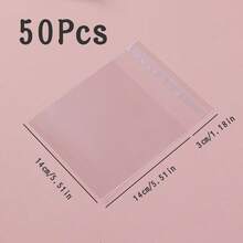 Bolsas transparentes para hornear, de varios tamaños, bolsas de celofán transparentes autosellables, bolsas de plástico resellables, adecuadas para galletas, dulces, productos horneados, recuerdos de fiesta, etc. - Multicolor - Ver 17