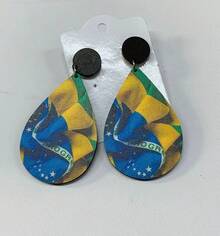 Brazil World Cup Earrings - 耳環 17 - 查看 2