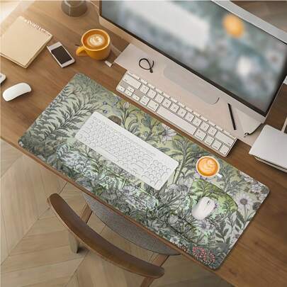 Bộ 4 món lót chuột hình nơ - Bao gồm: Tấm lót chuột lớn 90*40cm + Tấm kê cổ tay bàn phím + Tấm kê cổ tay cho tấm lót chuột + Đế lót ly. Có 7 kiểu dáng. Thiết kế tấm kê cổ tay công thái học, đáy chống trượt, phù hợp với nhiều môi trường văn phòng khác nhau.