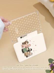 1个全新Kindle Paperwhite 11/12代（2024款）保护套，采用可爱女孩阅读波点图案，磁吸式智能睡眠/唤醒功能，柔软轻便防震后盖，适合旅行和睡前阅读。浪漫礼物、返校礼物、周年纪念礼物。 - 彩色 - 查看 3