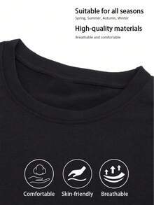 2026 Summer Collection Zoro Roronoa Zoro Ashura Style Black And White Unisex T-Shirt - Premium Print, Round Neck, Short Sleeves, Slim Fit, Suitable For Any Season, Fashionable And Casual For Both Men And Women, Eye-Catching Patterned T-Shirt, Long-Lasting And Colorfast. Free Shipping,  Within 24 Hours - 黑色 - 查看 3