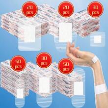 200pcs Trauma Pads, Suitable For Outdoor First Aid And Sports Injury Treatment, With Low-Allergenic Adhesive, For Emergency Wound Dressing, Provides High-Intensity Protection For Daily Care, Applicable To First Aid Kits, Waterproof, Transparent Adhesive - Waterproof - View 11