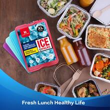 4pcs Home Times Ice Packs For Lunch Box, Freezer Ice Packs Slim Long Lasting Cool Packs For Lunch Bags And Cooler,Ultra-Thin Design, Long-Lasting Coolness - Perfect For Lunch Boxes, Coolers, Picnics & Outdoor Adventures - View 7