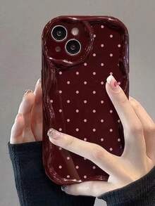 波点图案软壳，兼容 17/17 Pro Max/ 16/ 16 Pro/ 16 Pro Max/ 15/XR/7 Pro/8 Pro/P12 Pro Max/P13 Pro Max/P14 Pro Max/P13/P14/P11/P12/P14，可爱时尚加厚保护壳，适用于 XS/S/XS Max/78 GES2 - 彩色 - 查看 7