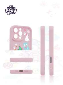 Hasbro MY LITTLE PONY 官方授权新款女士粉色手机壳，兼容安卓机型：Galaxy S25 Ultra、Galaxy S24 Plus，以及苹果机型：11系列、12系列、13系列、14系列、15系列、15 Pro Max、16 Pro、16 Pro Max。防刮、防滑、防摔。 - 粉色 - 查看 5