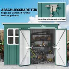 Storage Sheds - Green - View 3
