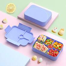 Multi-Compartment Bento Box, Leak-Proof Portable Food Container, Large Capacity Reusable Lunch Box Suitable For Travel, Picnic, Office - 1 Item - View 13
