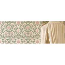Floral Pattern Self-Adhesive Wallpaper, Pink Self-Adhesive Wallpaper, Suitable For Bedroom, Bookshelf, Drawer Lining - 1pc - View 2