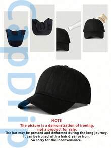Black Unisex Michigan National Champions 2026 Mens Basketball Baseball Cap Adjustable Upf Hat Suitable For All Seasons Lightweight Solid Color Cap For Outdoor Sports Streetwear And Casual Wear Gift For Men And Women Gift For Fathers Day And Mothers Day - 黑色 - 查看 5