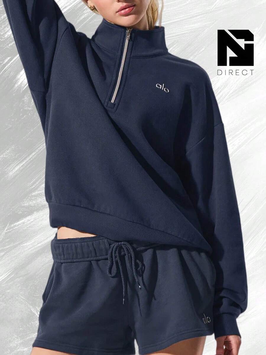 Accolade 1/4 Zip Pullover - Navy - View 1