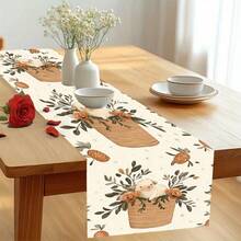1 pezzo Runner da tavolo in poliestere tessuto con motivo a pecora, disponibile in varie misure, lavabile in lavatrice, resistente al calore e alle macchie, facile da pulire. Adatto per la decorazione del tavolo, feste, regali, forniture per la casa e decorazioni per interni. - Multicolore - Visualizzare 19