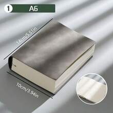 1 Thick Notebook, 350 Sheets/700 Pages, 1 Year Usage, School & Office Supplies - A6 - View 12