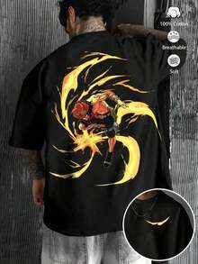 Men T-Shirts - Black - View 1