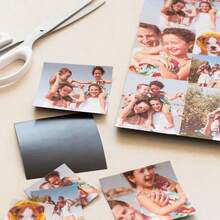 10 Sheets Printable Magnetic Photo Paper For Inkjet Printers, DIY Magnetic Stickers, Labels, Whiteboard, Fridge Magnets, Office - 10 Sheets - View 5